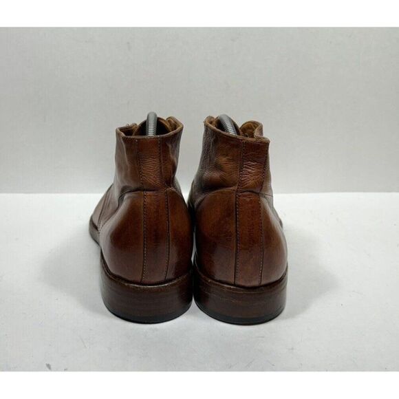 Frye Chase Chukka Men’s Size 13 M Brown Leather 3480041-RDD Boots Made In Italy - Picture 4 of 8